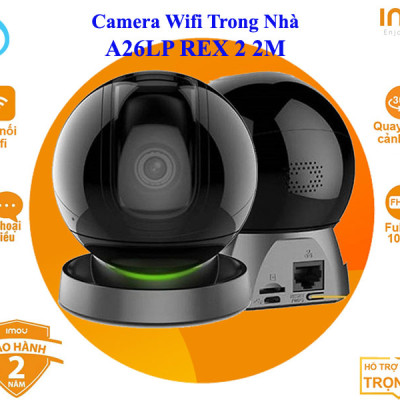 CAMERA WIFI IMOU REX A26LP FHD 1080P XOAY 360 ĐỘ ĐÀM THOẠI 2 CHIỀU - HÀNG CHÍNH HÃNG