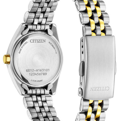 Đồng Hồ Nữ Citizen Pin-Quartz Đính Đá Swarovski Dây Thép Không Gỉ EU6066-59A - Mặt Trắng (26mm)