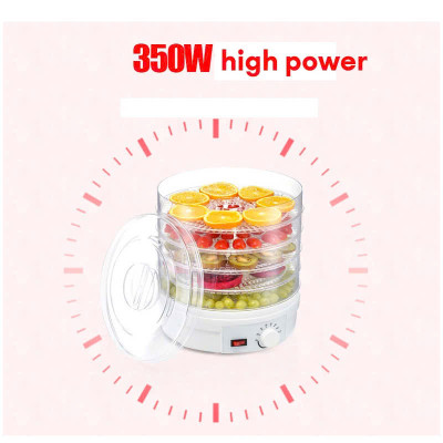 Máy sấy thực phẩm gia đình sấy khô siêu nhanh sấy hoa quả thịt cá tôm mực cực tiện.