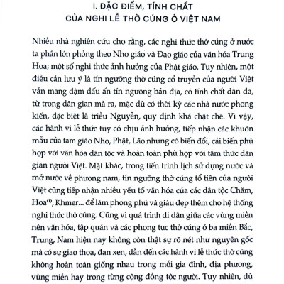 Sách - Thờ Cúng Cổ Truyền Việt Nam - Nghi Lễ Và Thực Hành Nghi Lễ