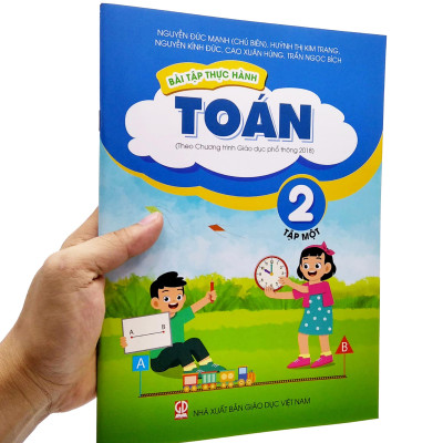Bài Tập Thực Hành Toán Lớp 2 - Tập 1 (Theo Chương Trình Giáo Dục Phổ Thông 2018)