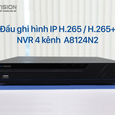 Đầu ghi IP 4 kênh KBVISION KX_A8124N2 - Hàng Chính Hãng