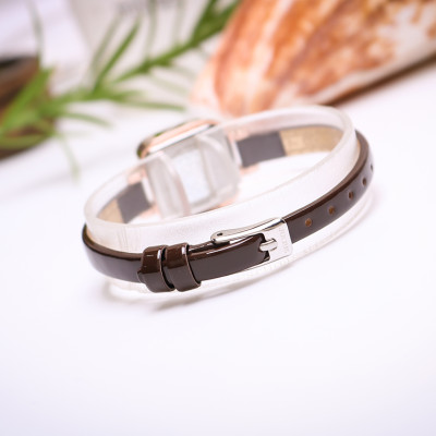 Đồng Hồ Nữ Julius Hàn Quốc JA-496C Dây Da Màu Nâu