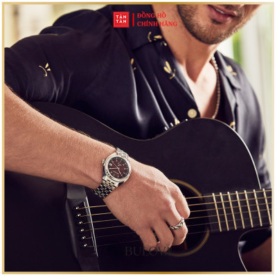Đồng Hồ Thời Trang Nam Bulova Jet Star 262kHz 96B401 40mm