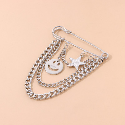 Cài áo icon smile star ghim cài quần áo cài mũ cài giày ghim trang trí phụ kiện balo túi xách đa năng