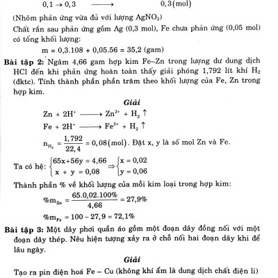 Pd Và Ppg Nhanh Bttn Hóa Học 12_Vô Cơ