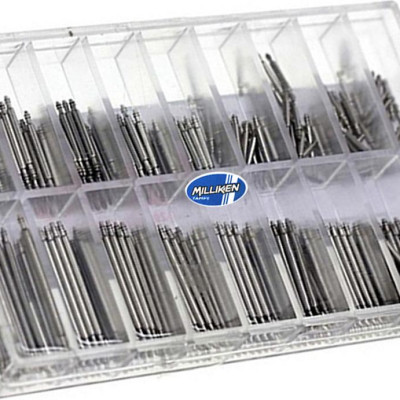 Hộp Chốt lò xo dây đồng hồ 270 cái (8-25mm) Milliken