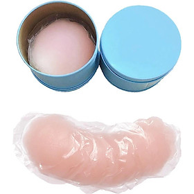 Hộp thiết 4 cặp miếng dán nhủ hoa silicon hoa mai GROFA