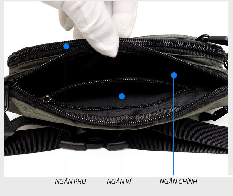 Túi đeo chéo nam phong cách mới - BEE GEE DCN9310