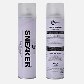 Chai Xịt Tạo Bọt Vệ Sinh Giày XIMO Cao Cấp 300ml tiêu diệt mọi vết bẩn