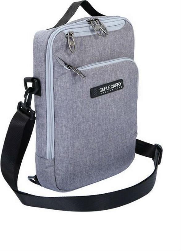 Túi Đeo Simplecarry LC IPAD 4 (30.5 x 22.5cm) - Grey
