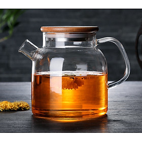 Bình trà thủy tinh nhiều mẫu nhiều dung tích