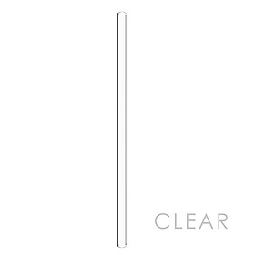 Ống hút Thủy tinh ECOHUB, Cong/thẳng (dài 200mm, đường kính 6,7,12mm) Trong suốt | EH008