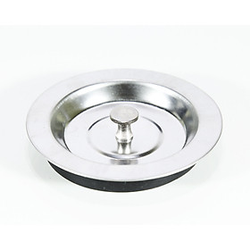 Giỏ lọc rác và nắp đậy giỏ lọc rác chậu rửa bát inox