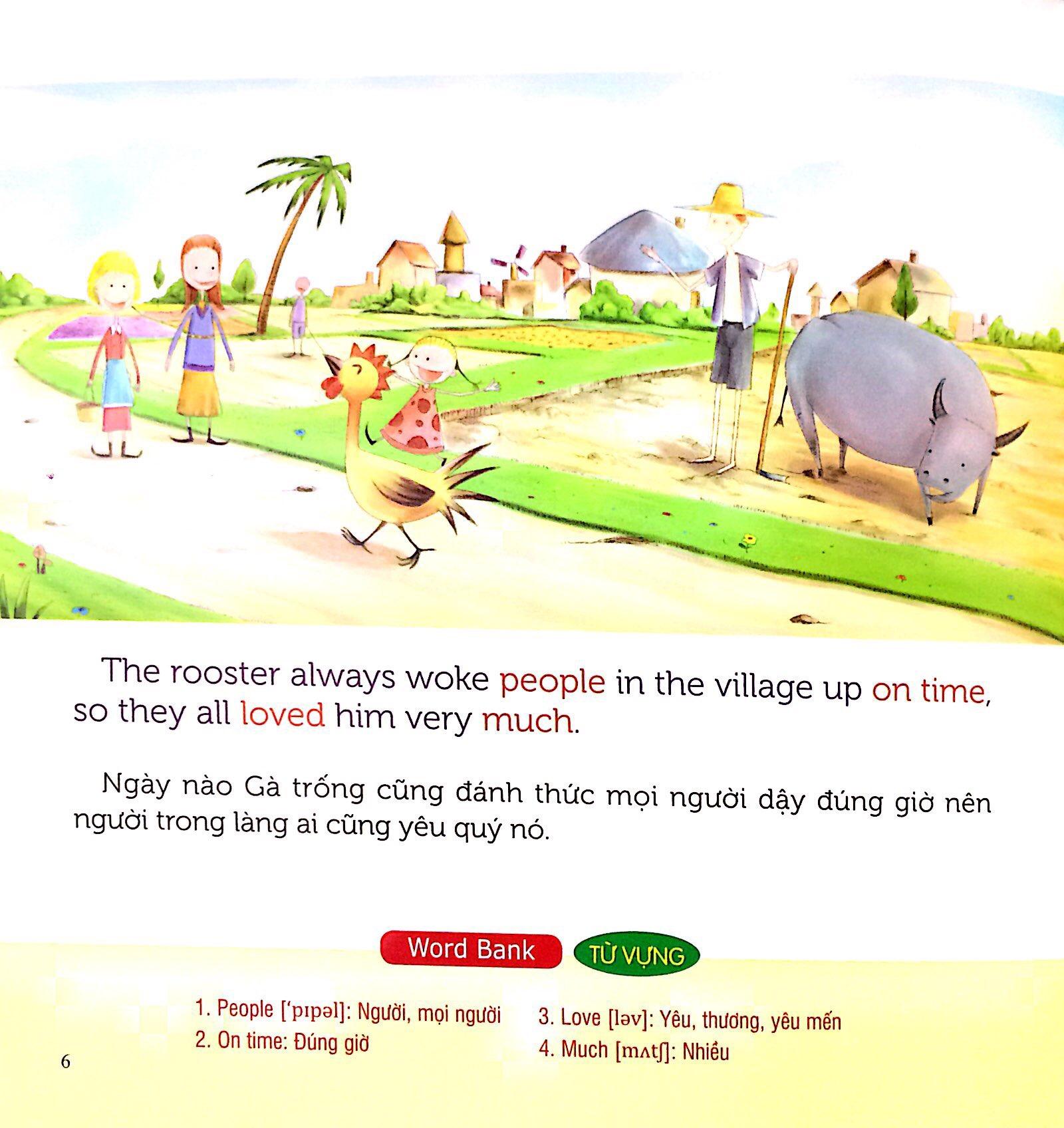 Nuôi Dưỡng Tâm Hồn - Truyện Tranh Song Ngữ Anh - Việt - Bé Biết Quan Tâm Và Bao Dung