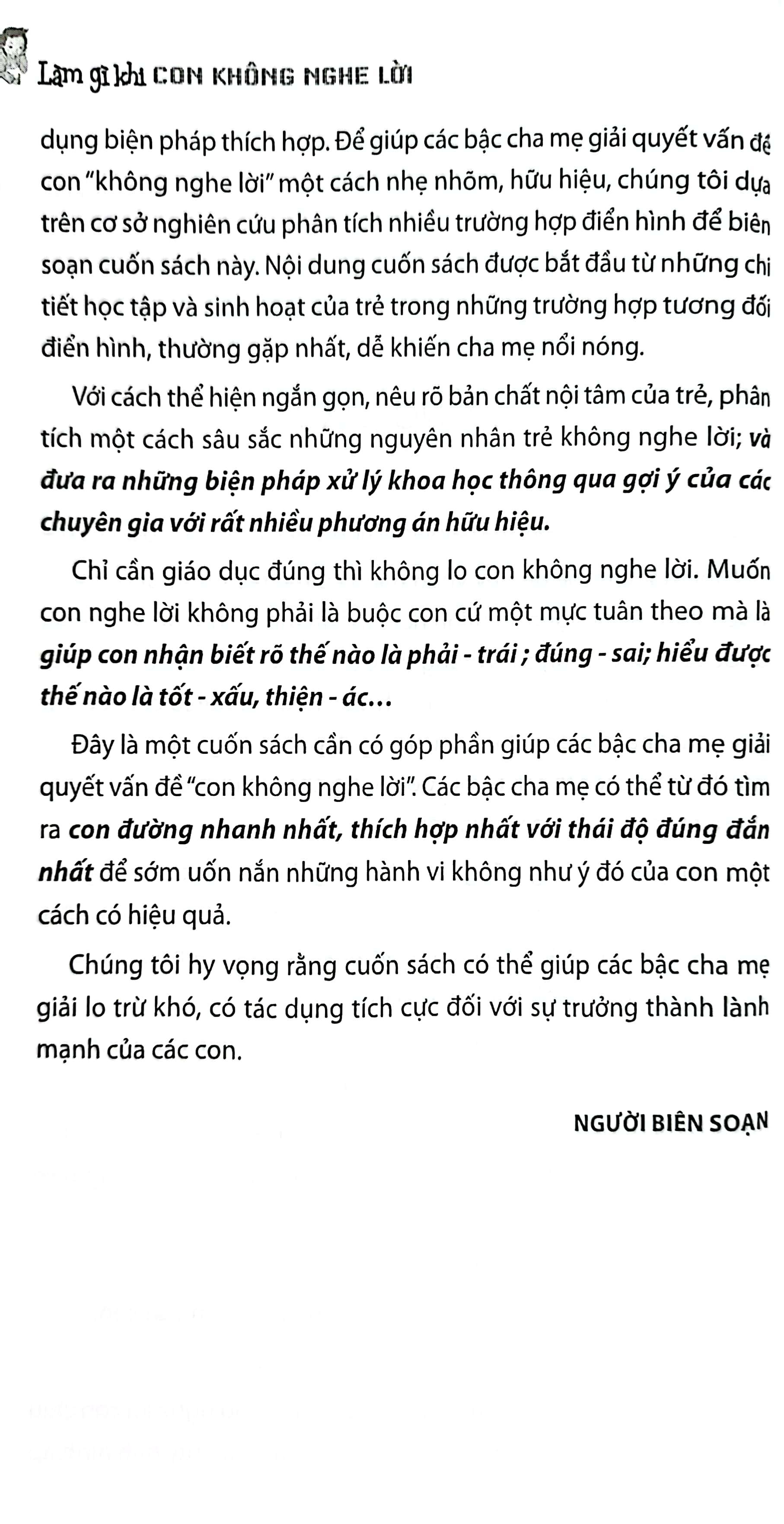 Làm Gì Khi Con Không Nghe Lời