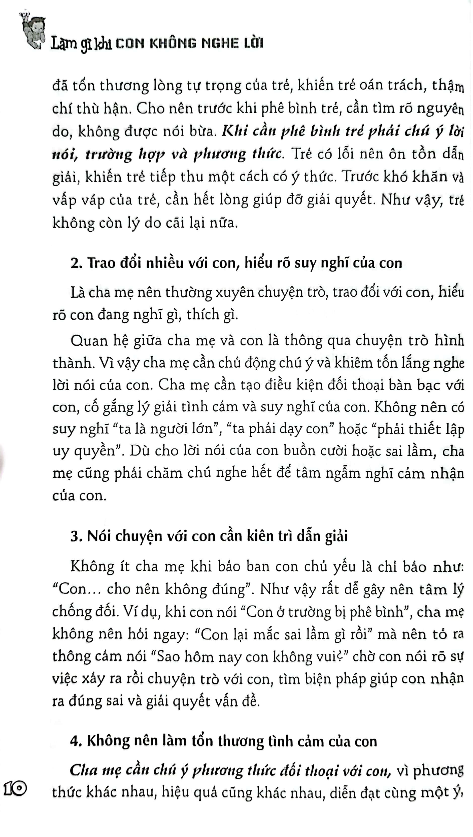 Làm Gì Khi Con Không Nghe Lời