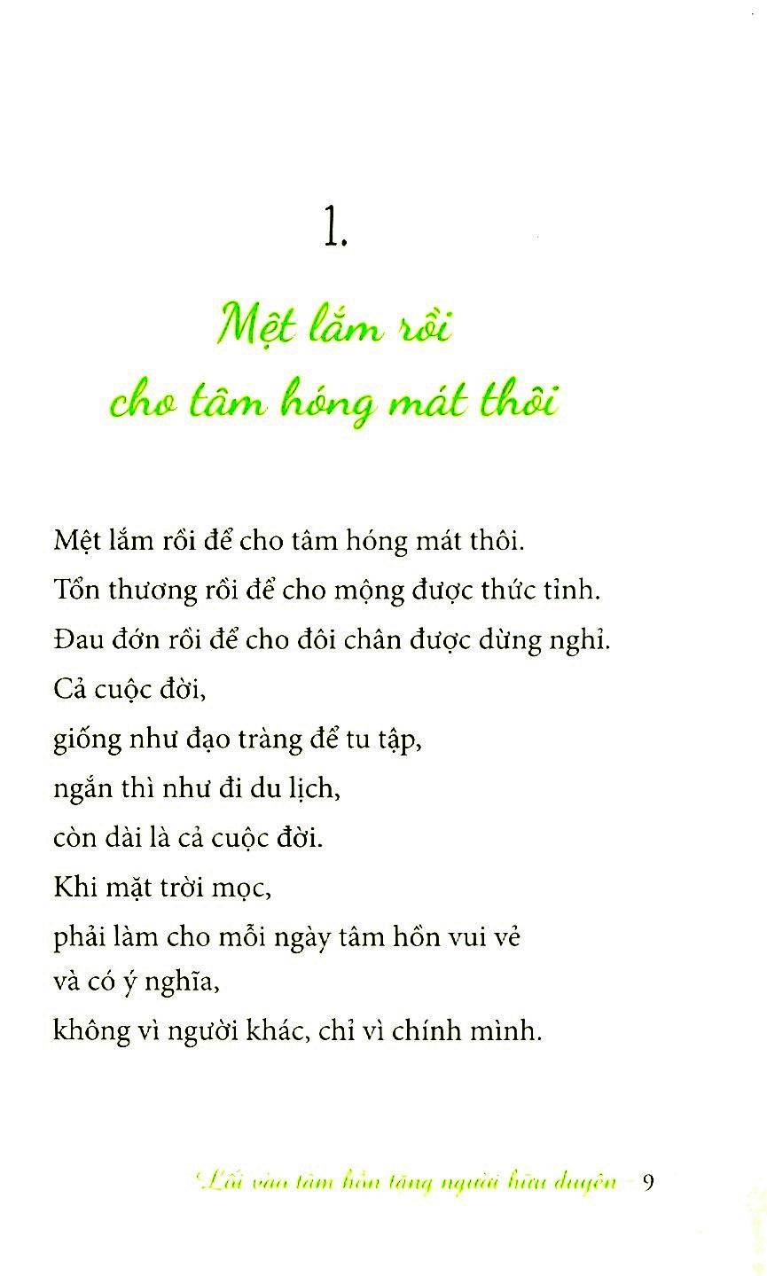 Lối Vào Tâm Hồn - Tặng Người Hữu Duyên