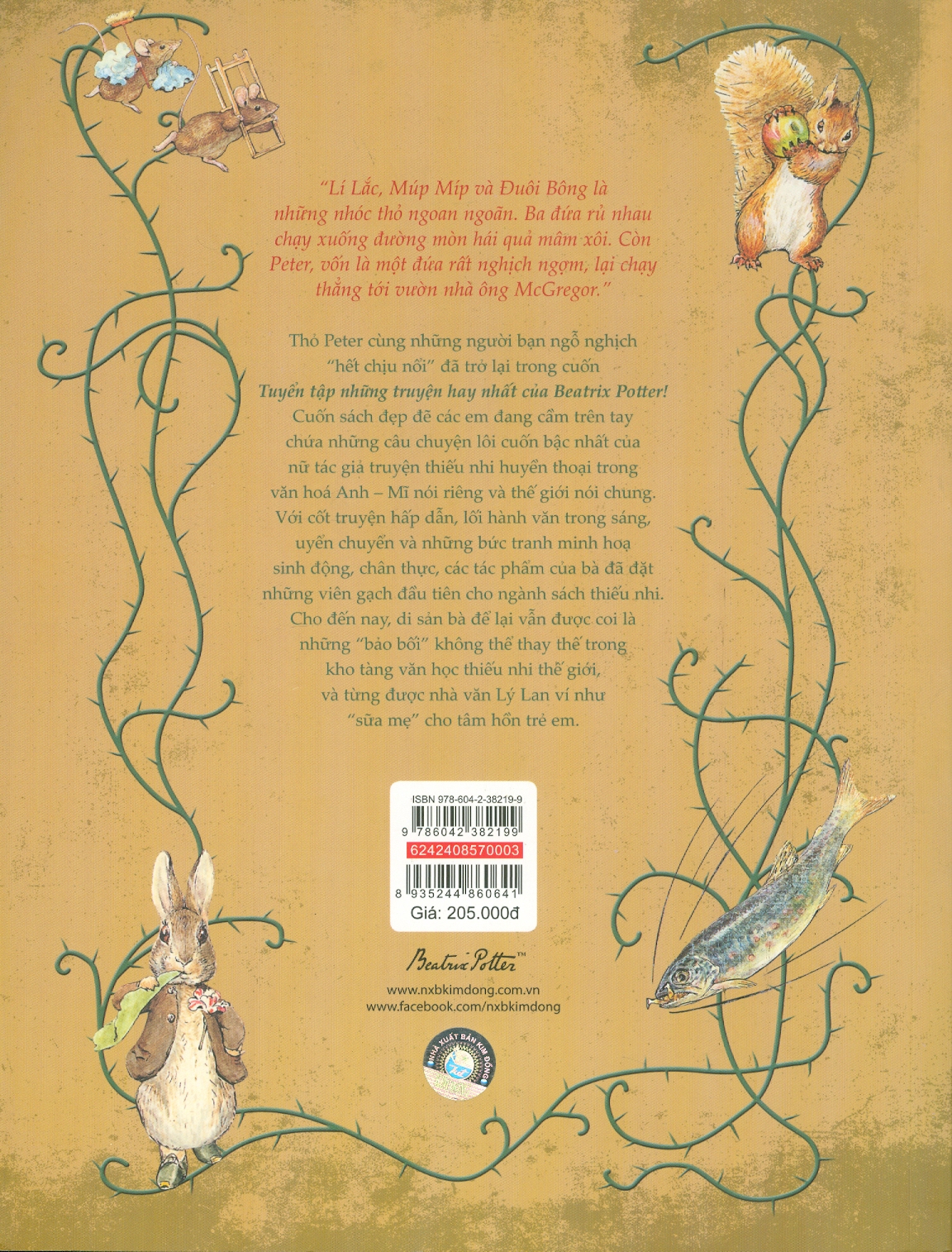 Một Cậu Thỏ Nghịch Ngợm Kinh Khủng - Tuyển Tập Những Truyện Hay Nhất Của Beatrix Potter (Tái bản 2024) - Beatrix Potter; Ngô Hà Thu dịch