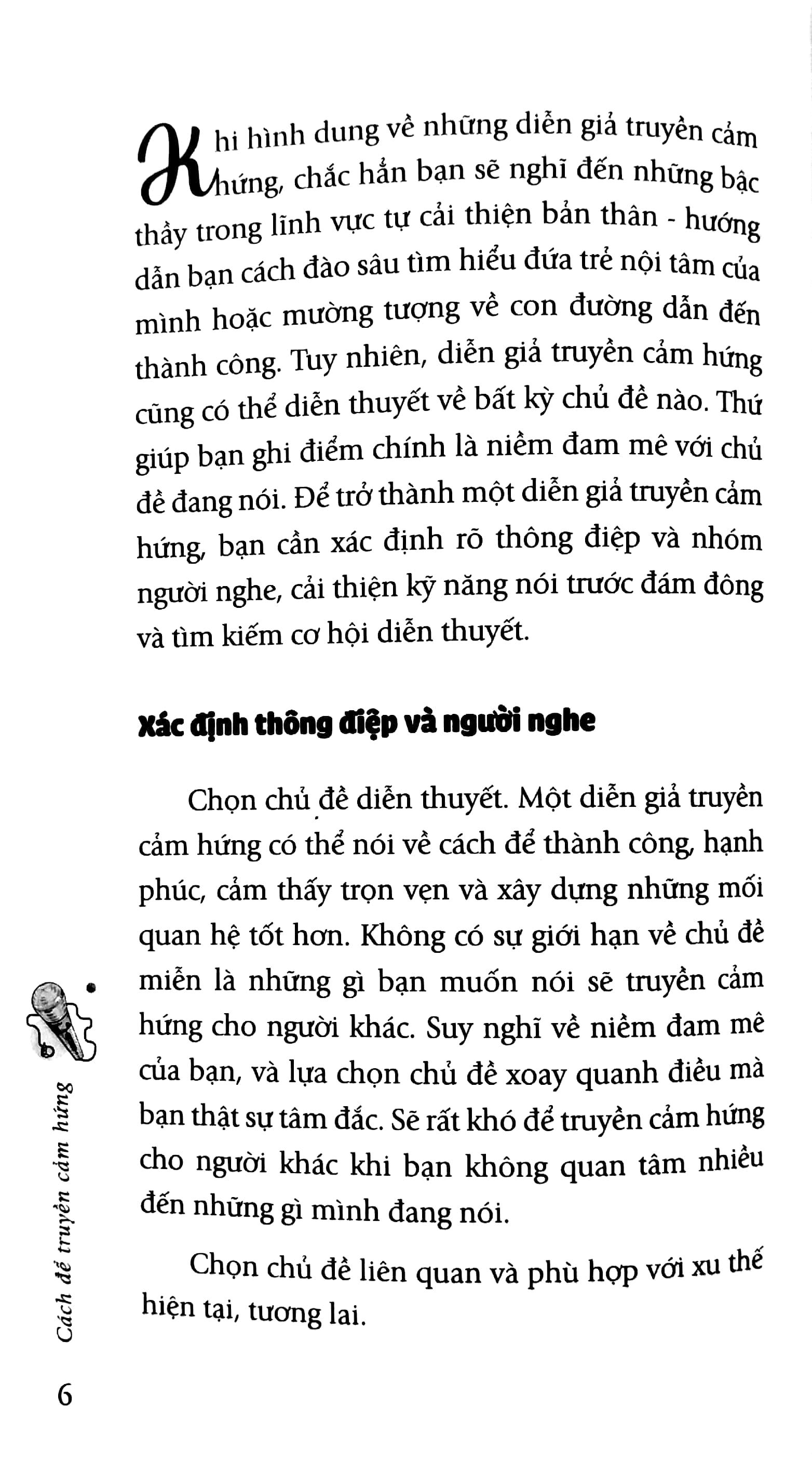 Cách Để Truyền Cảm Hứng