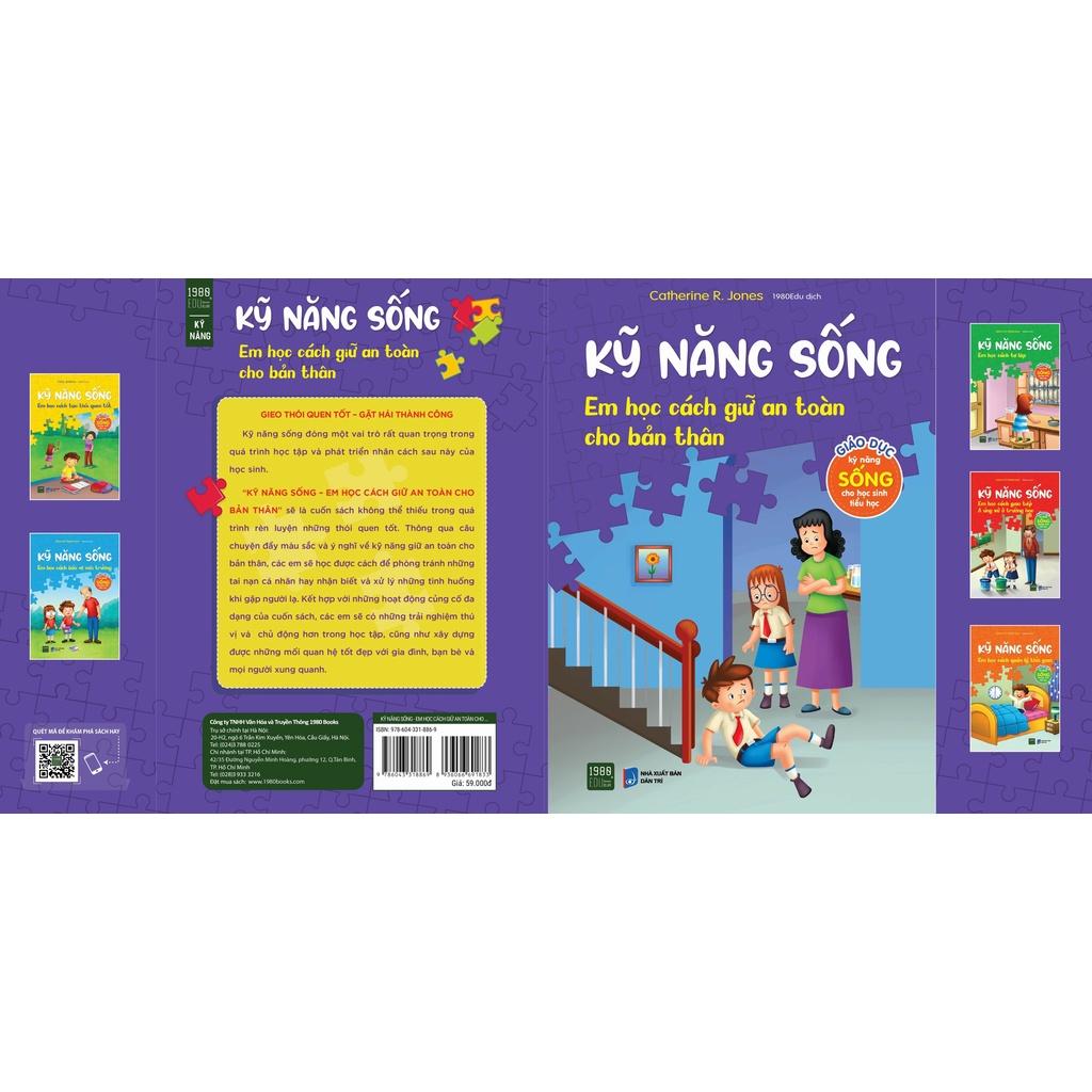 Sách Kỹ năng sống Em học cách giữ an toàn cho bản thân