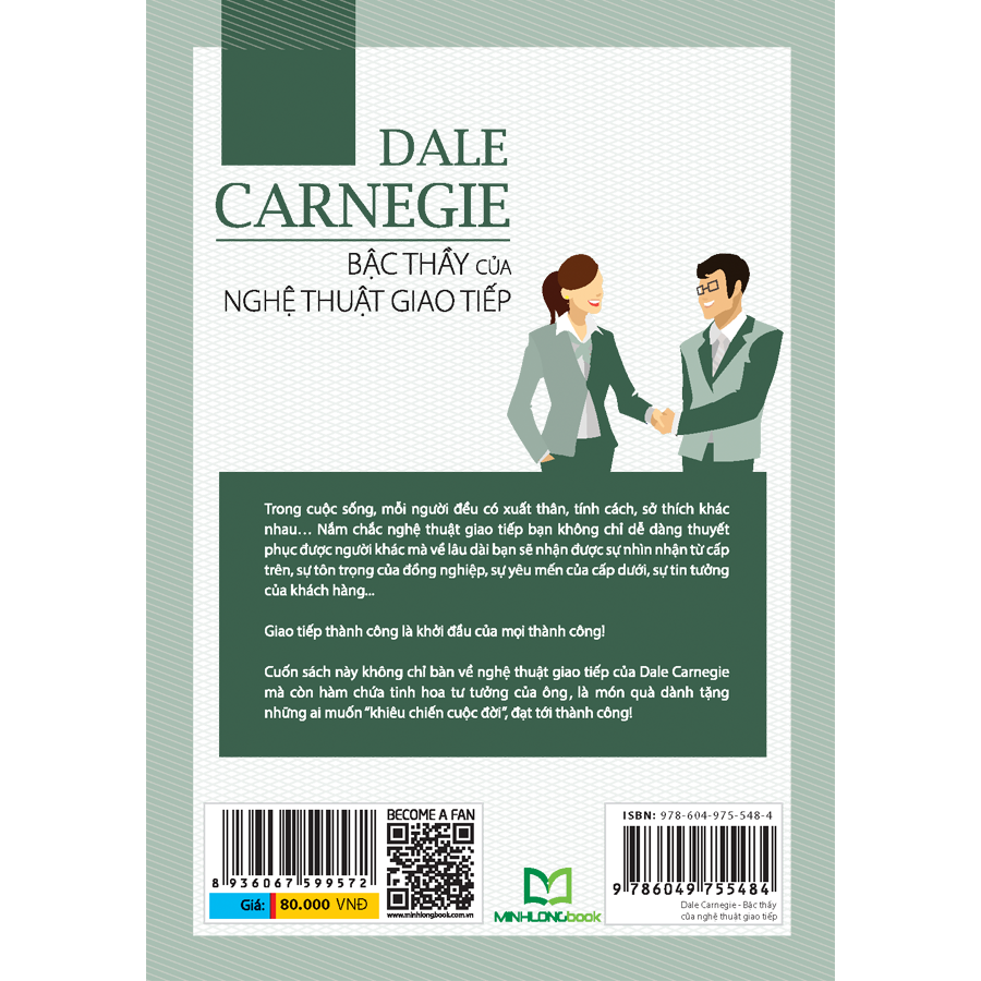 Dale Carnegie – Bậc Thầy Nghệ Thuật Giao Tiếp (Tái bản)