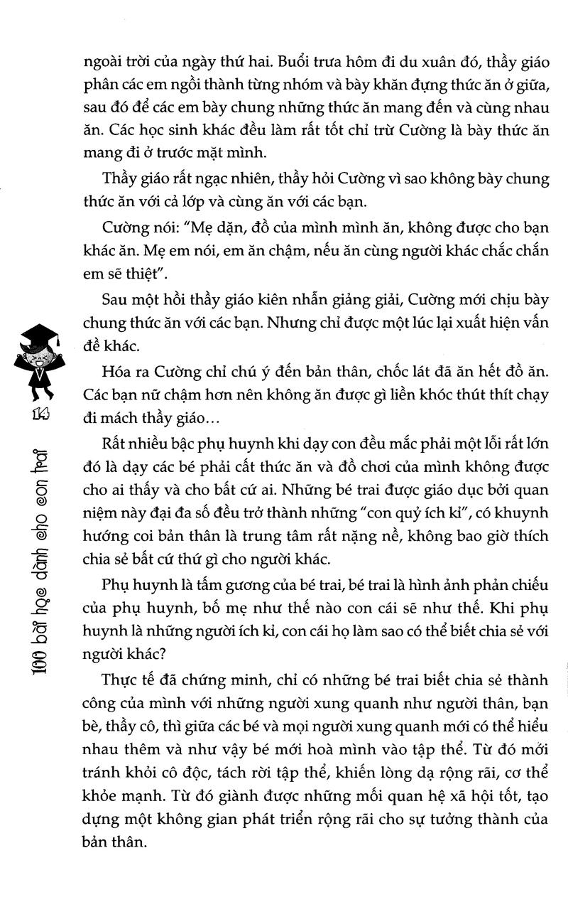 100 Bài Học Dành Cho Con Trai (Tái Bản)