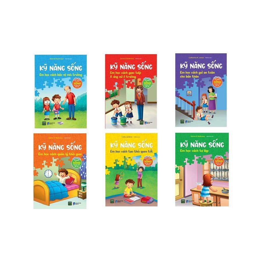 Sách Kỹ năng sống Em học cách giữ an toàn cho bản thân