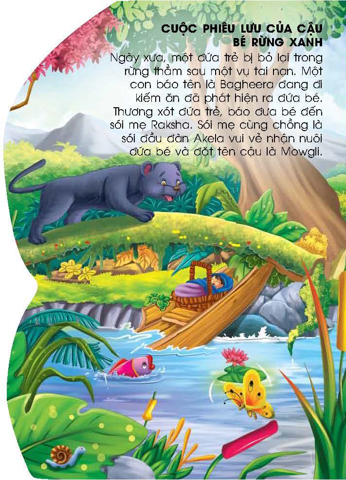 Combo Những Câu Chuyện Tuyệt Vời (2 Quyển): Cuộc Phiêu Lưu Của Cậu Bé Rừng Xanh + Chú Nai Bambi Thân Thiện
