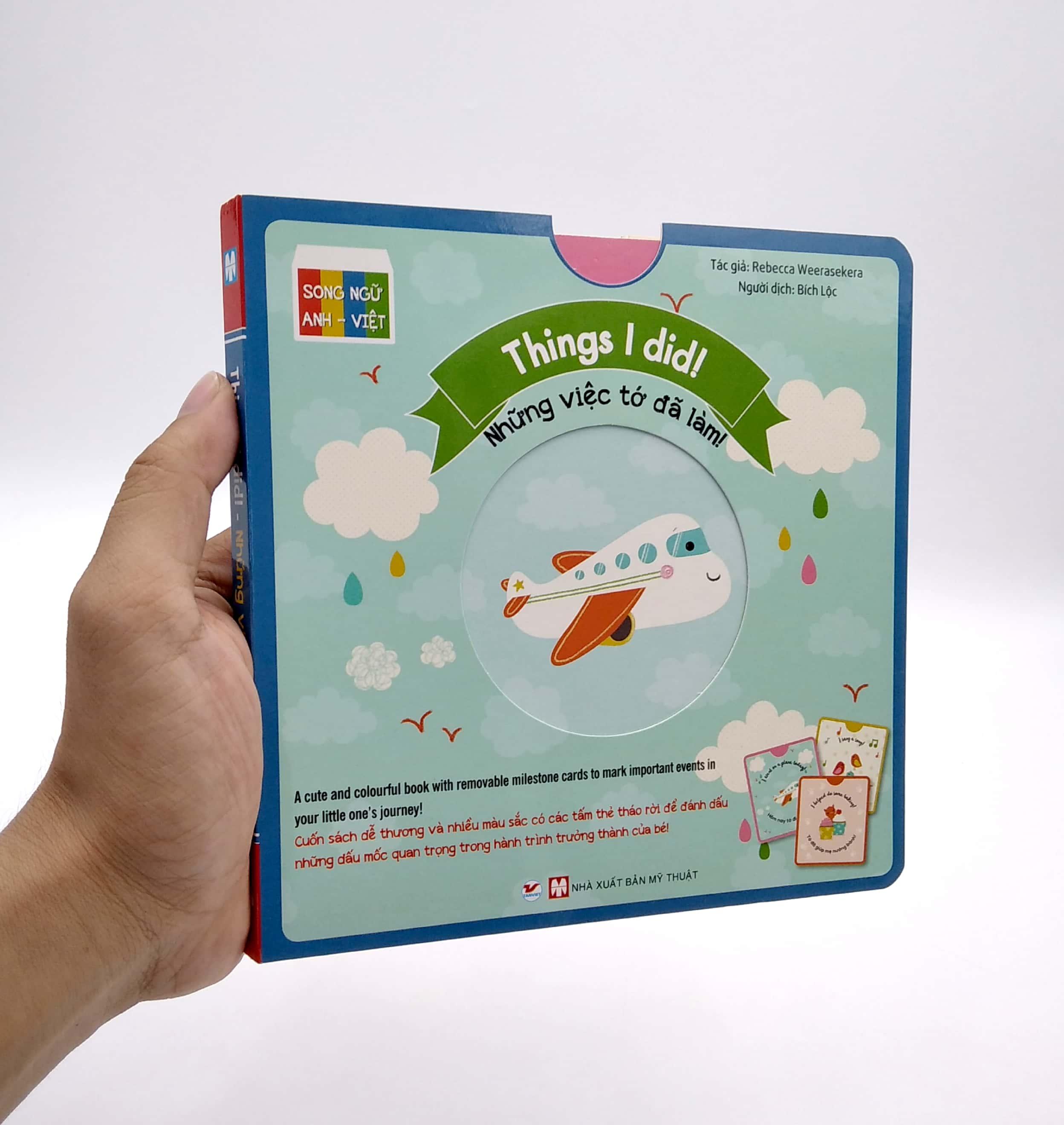 Sách Tương Tác - Things I did - Những Việc Tớ Đã Làm (Song Ngữ Anh Việt)
