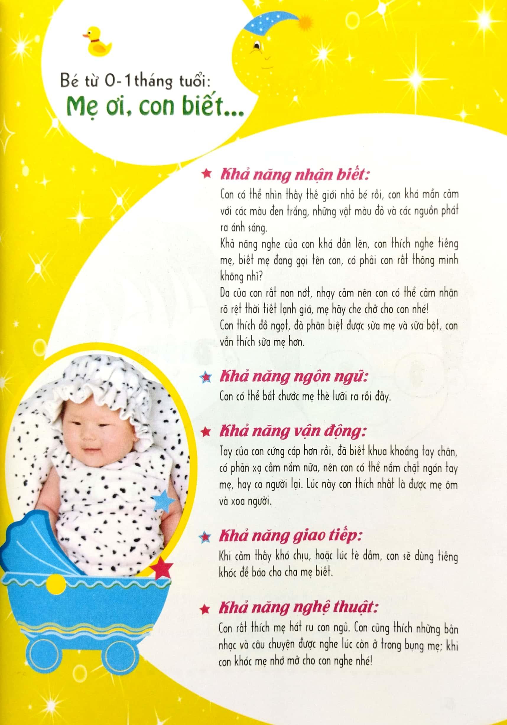 Để Trở Thành Người Mẹ Tuyệt Vời - Mỗi Ngày Nên Dành 5 Phút Cho Con Trước Giờ Đi Ngủ (0-1 Tuổi)