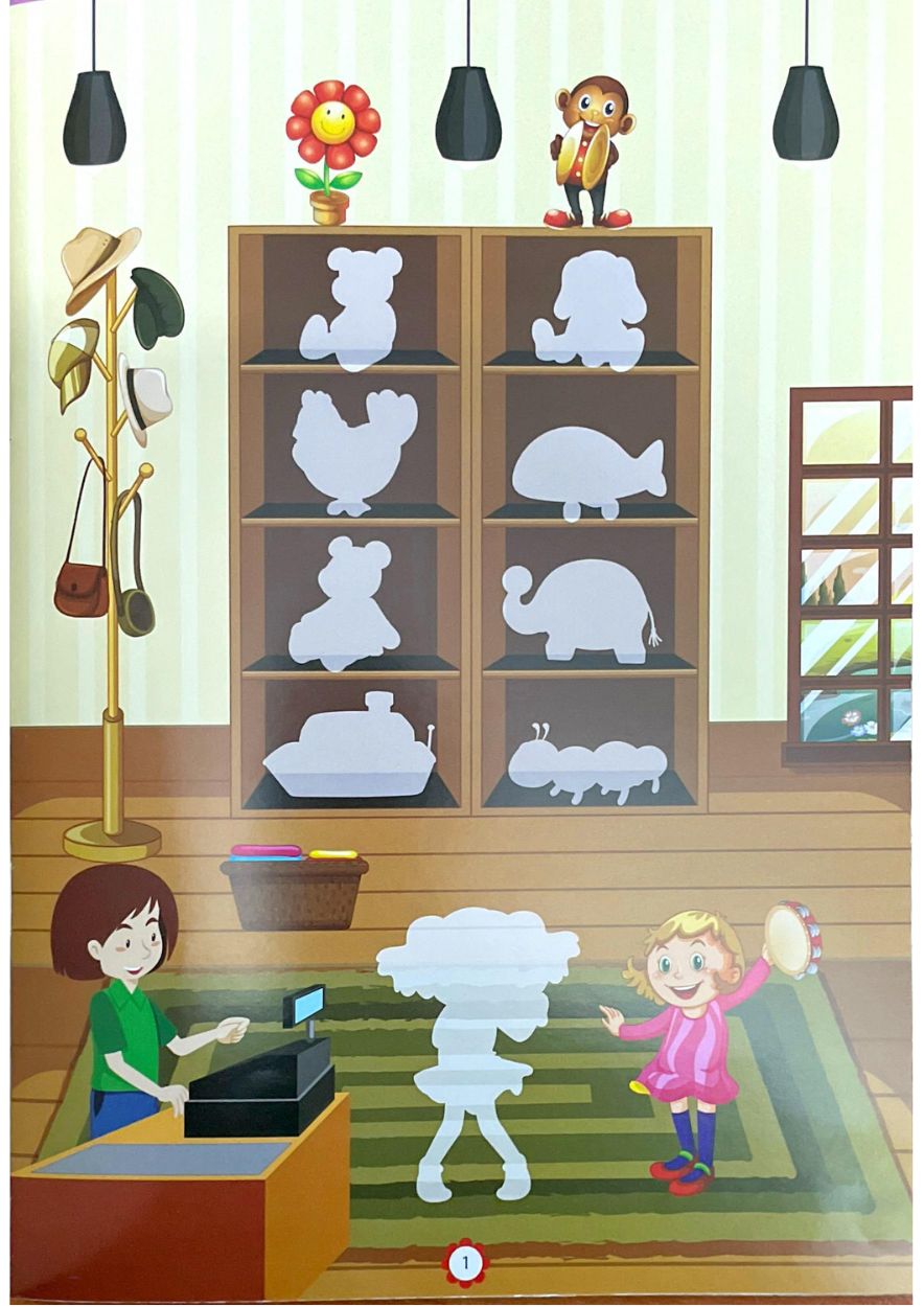 Bóc Dán Decal Thông Minh Sticker Đồ Hàng Cửa Hàng Đồ Chơi Dành Cho Bé - HA