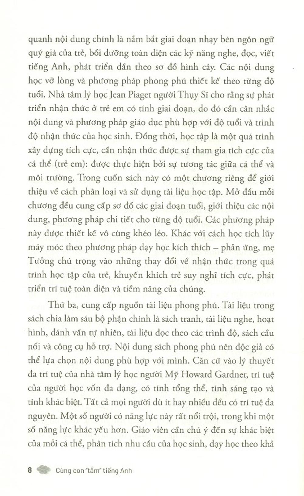 Cùng Con Tắm Tiếng Anh (Tái Bản)