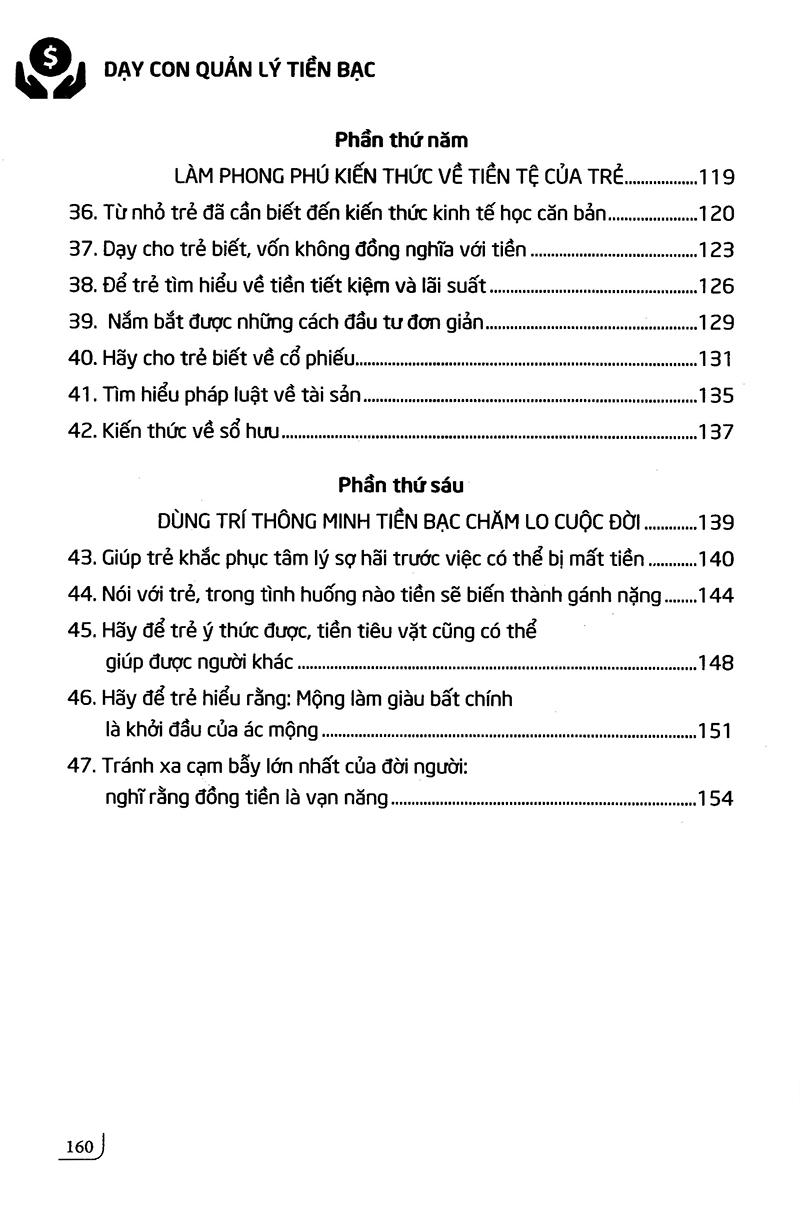 Dạy Con Quản Lý Tiền Bạc