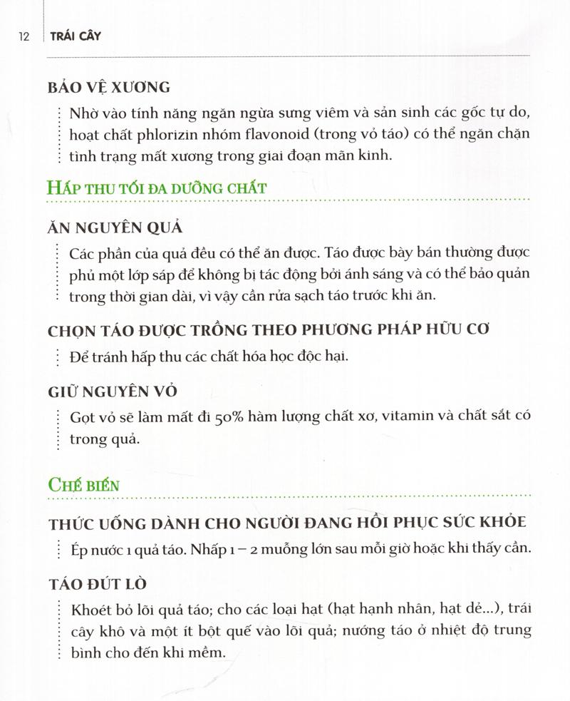 Dinh Dưỡng Chữa Bệnh - Trái Cây (Tái Bản)