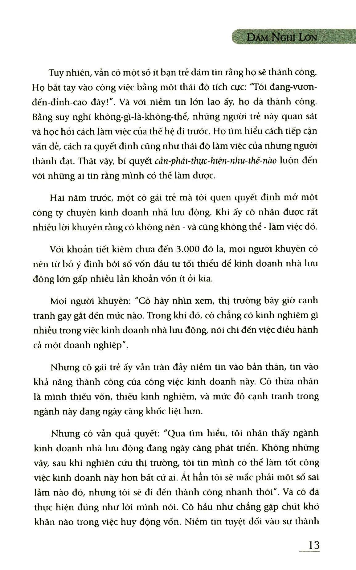 Sách Dám Nghĩ Lớn (Bìa Cứng)