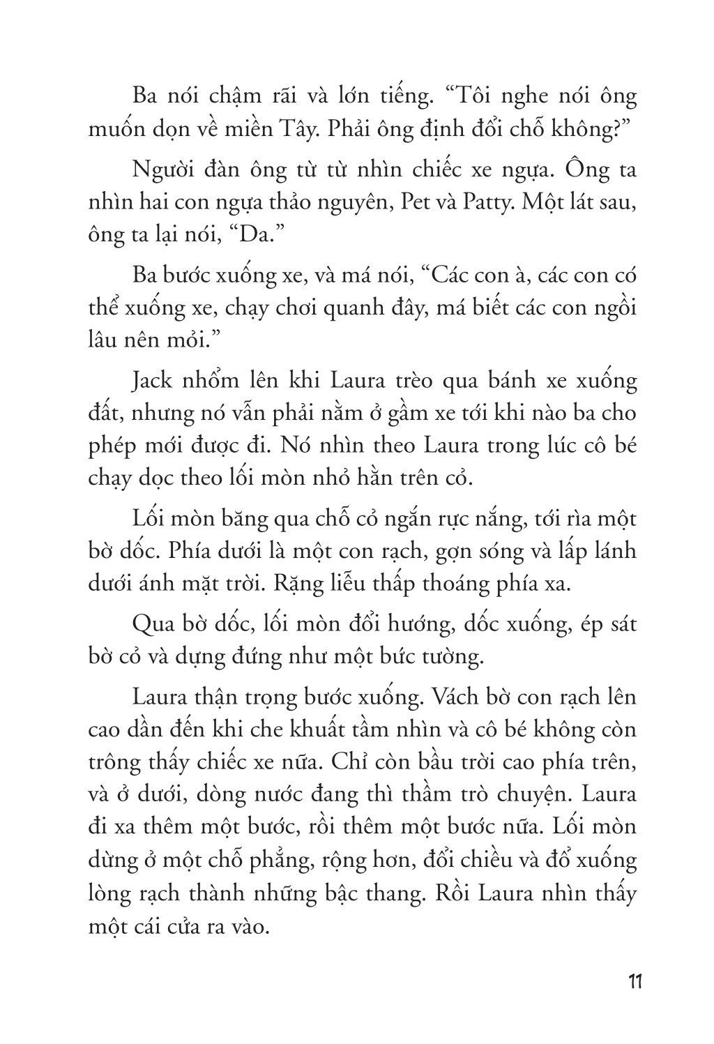 Ngôi Nhà Nhỏ Trên Thảo Nguyên Tập 4: Bên Dòng Rạch Mận (Tái Bản 2019)