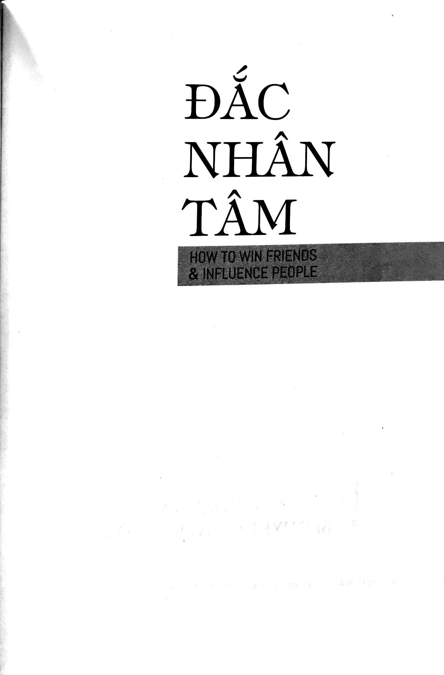 Đắc Nhân Tâm - Bản Dịch Gốc Từ Nguyễn Hiến Lê (Tặng Kèm Audio Book)