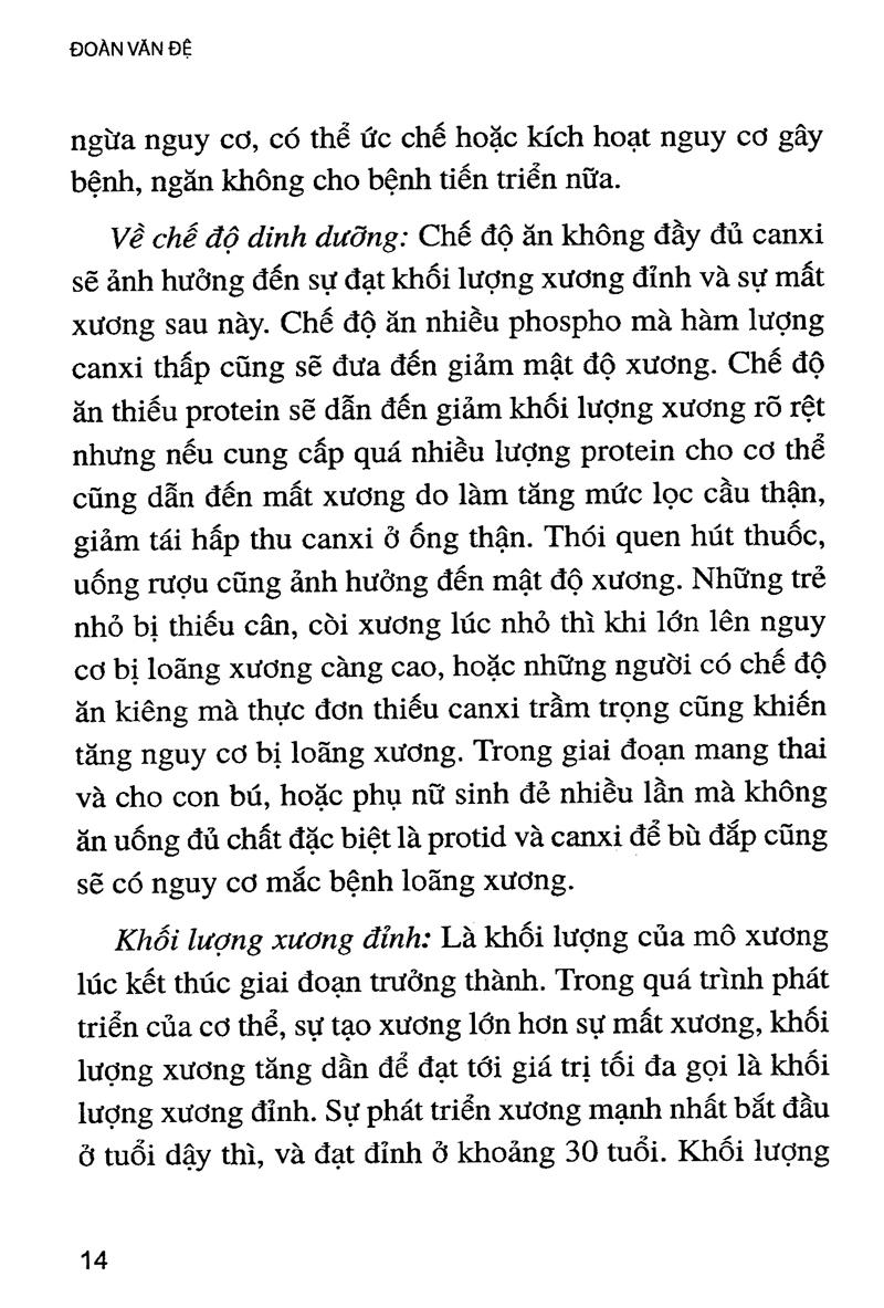 Phòng Và Chữa Bệnh Loãng Xương