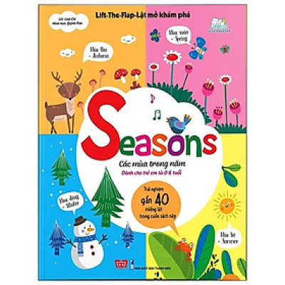 Sách Lift The Flap - Lật Mở Khám Phá - Các Mùa Trong Năm