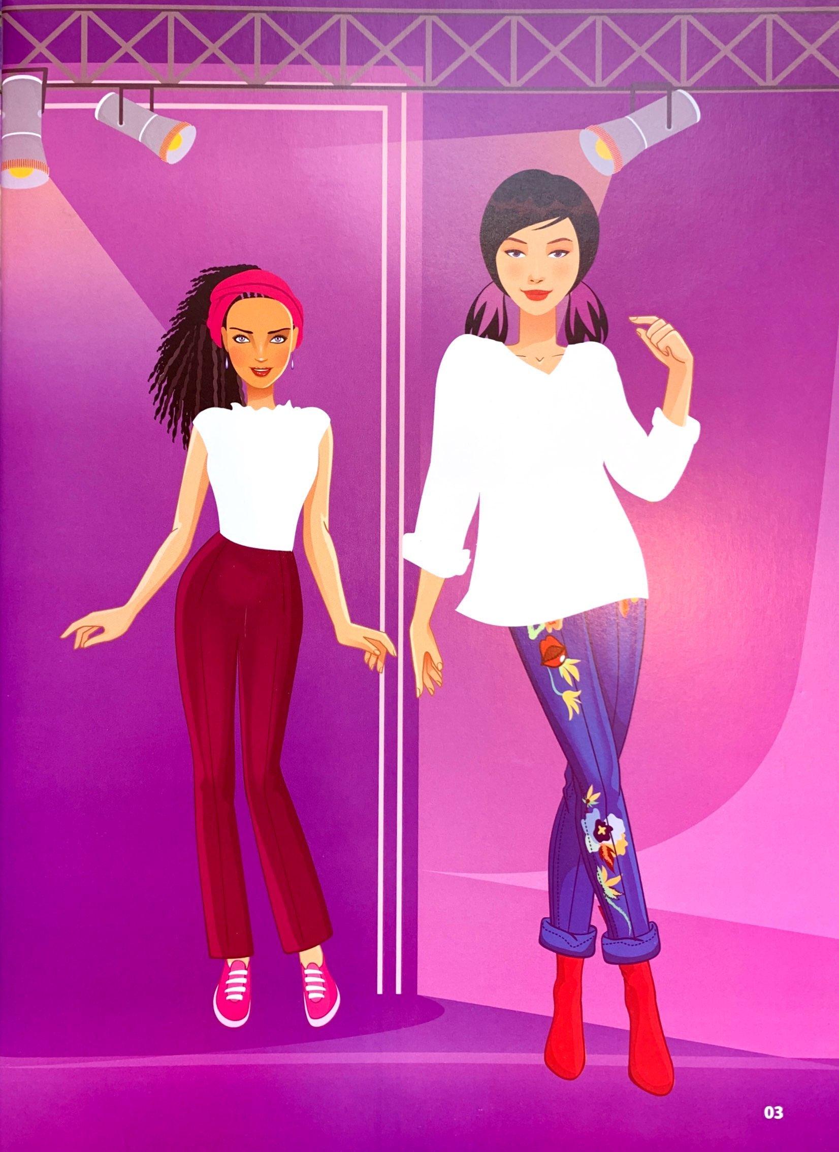 Sticker Fashion - Dán Hình Thời Trang - Tập 4