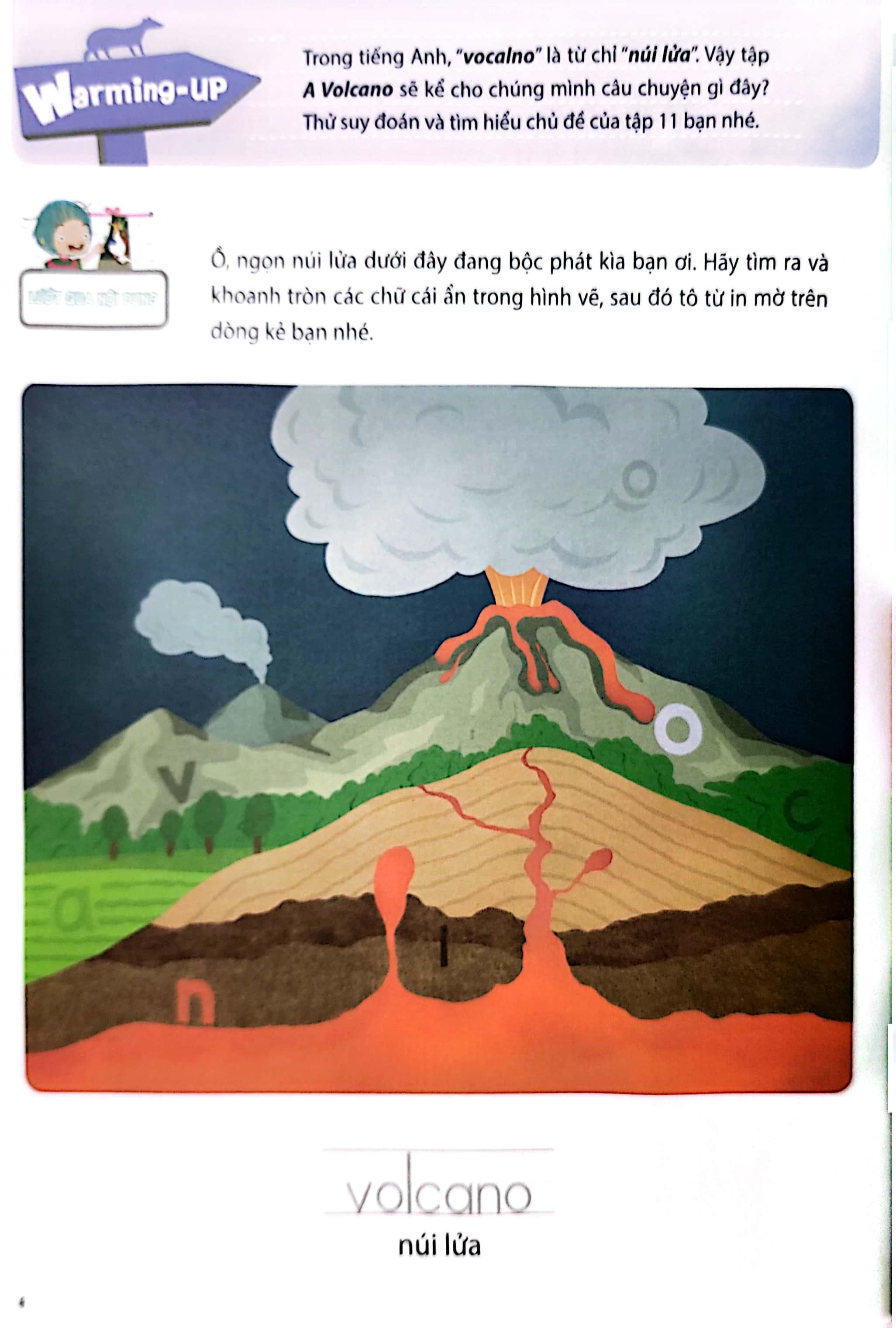 All Story - A Volcano - Núi Lửa - Trình Độ 2 (Tập 11)