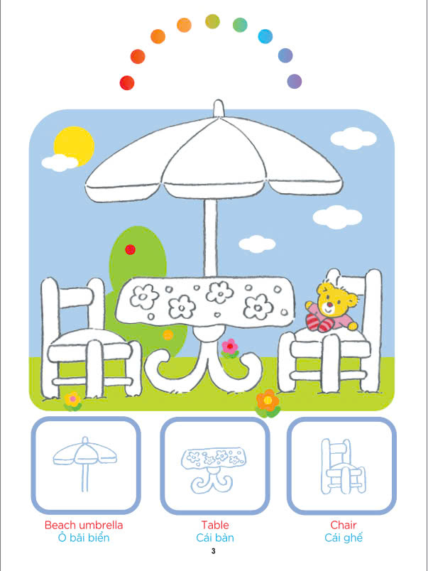 Sách - Sticker And Color - Tô Màu Và Bóc Dán - ndbooks