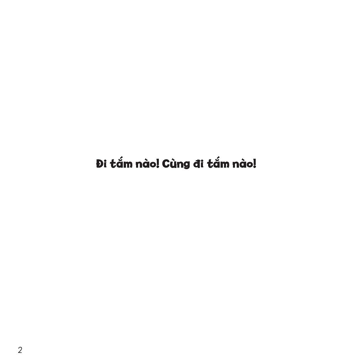 Cùng tắm nào! - Tủ sách Ehon cho bé
