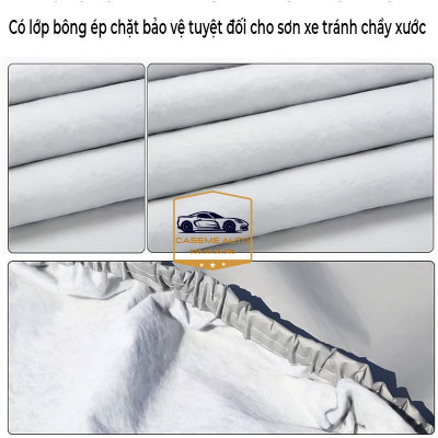 [KIA] Bạt phủ xe ô tô tráng nhôm cao cấp các xe hãng KIA, 3 lớp chống nóng, chống thấm, chống bụi - Hàng Chính Hãng