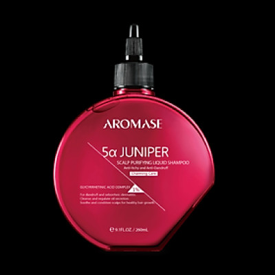 Dầu gội sạch gàu Aromase - 5α Juniper (260ml) - Màu hồng - Hàng Chính Hãng