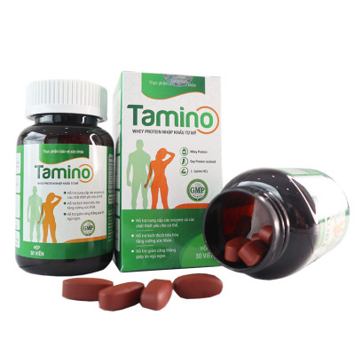 [ Combo 2 hộp ] Viên Uống Tăng Cân TAMINO -  Bổ Sung Hợp Chất Whey Protein từ Mỹ