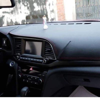 Thảm da Taplo vân carbon Cao cấp dành cho xe Toyota Wigo 2019