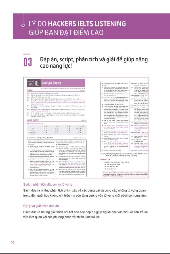 Hackers Ielts Listening (Tái Bản)