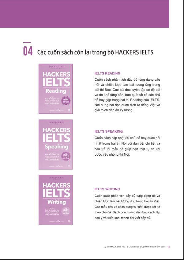 Hackers Ielts Listening (Tái Bản)
